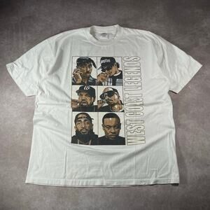 West Coast Legends Ice Cube Tupac Snoop Dog Dre T-shirt